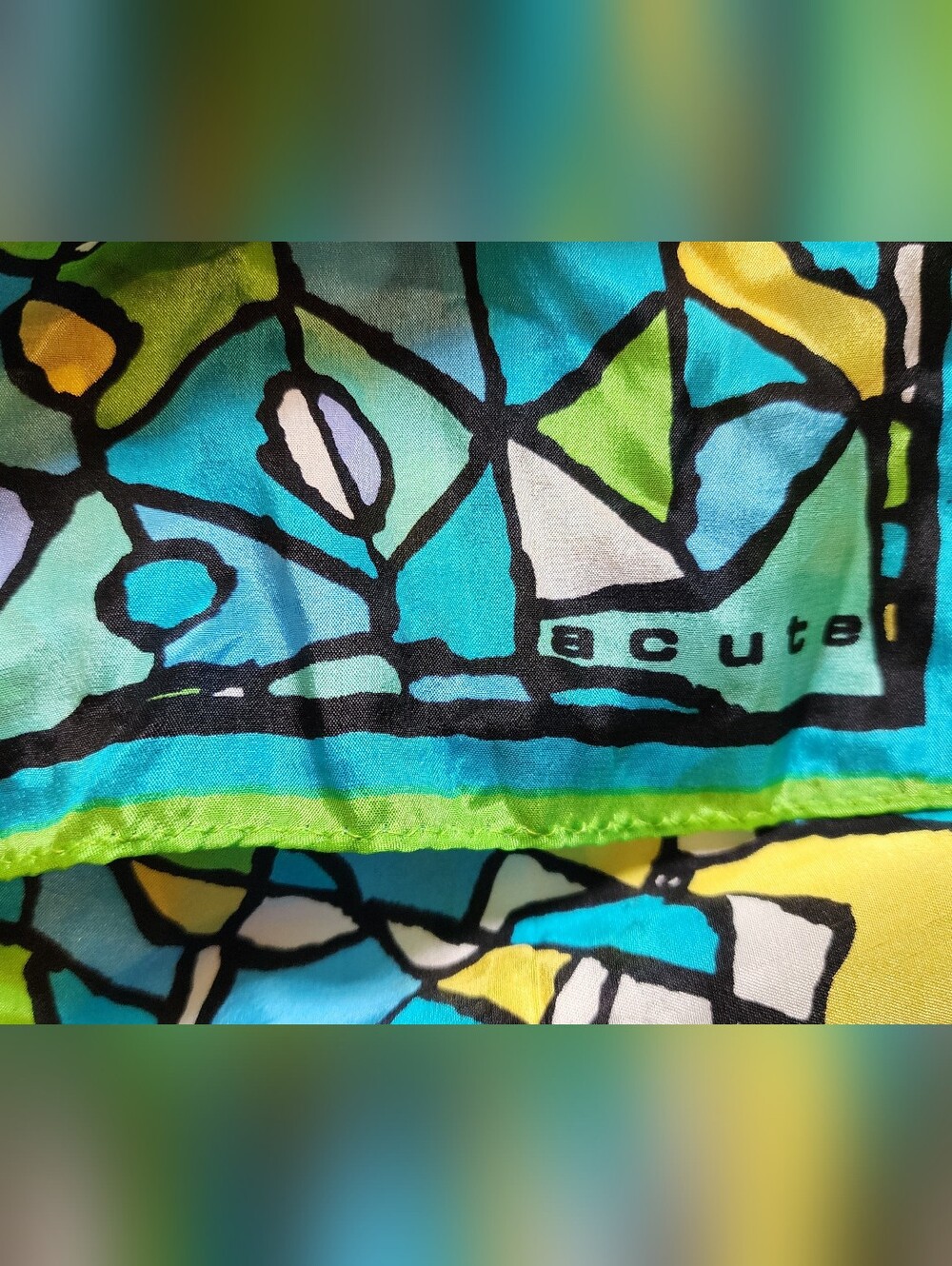 Lot Of 4 Scarves Various Sizes - Picture 5 of 10
